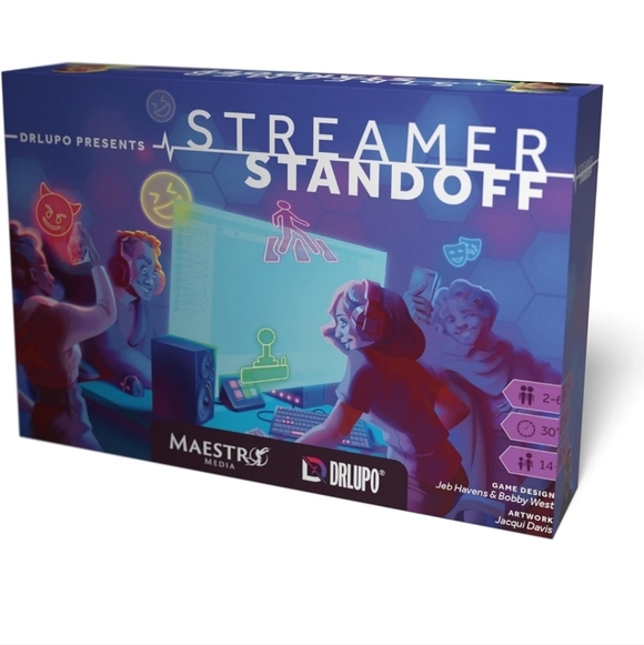 Streamer Standoff Board Game by - Blue - Picture 4 of 9